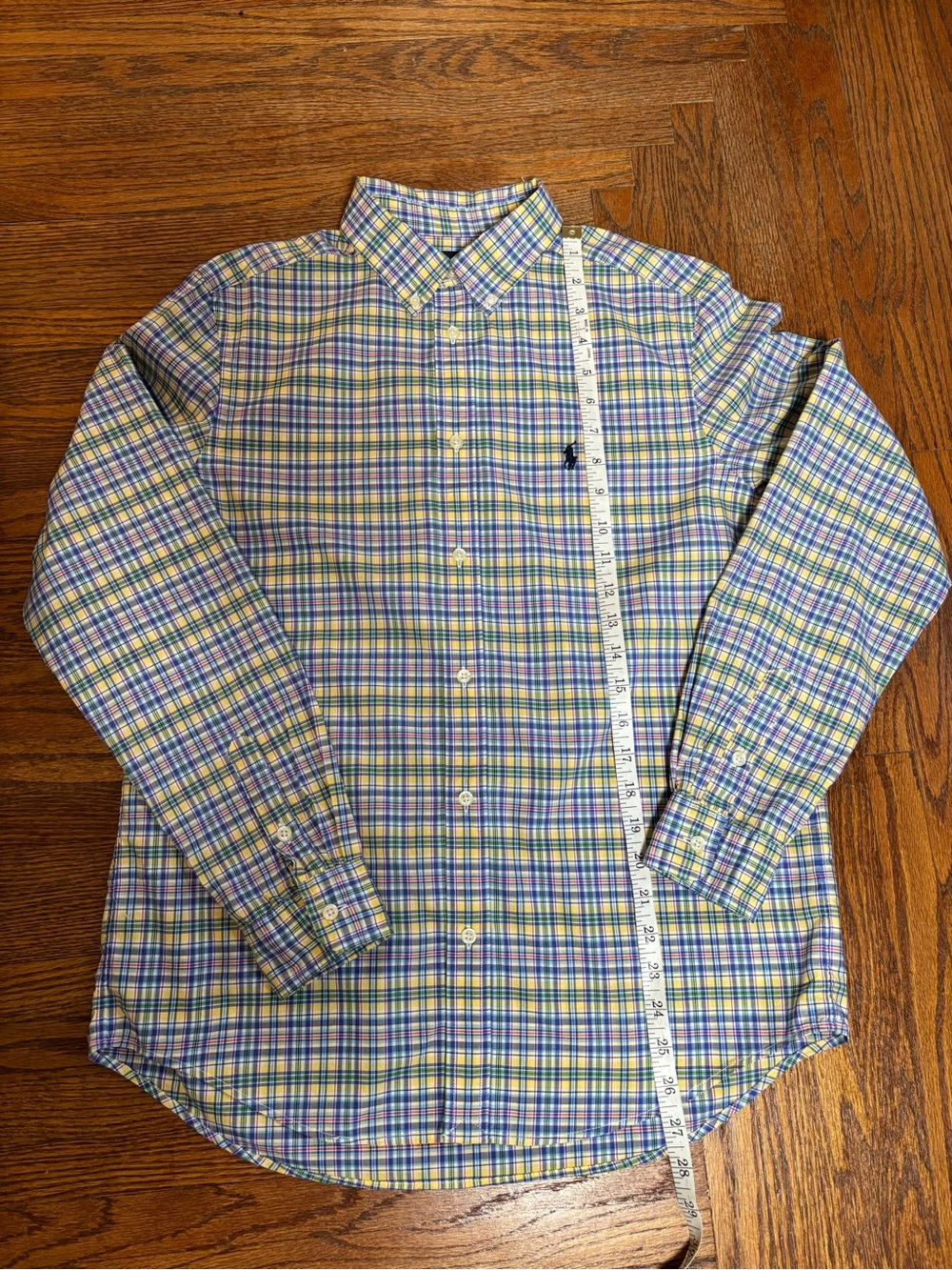 Ralph Lauren Multicolor Plaid Button-Down Shirt - XL